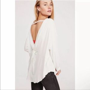 Free People Shimmy Shake Top in White